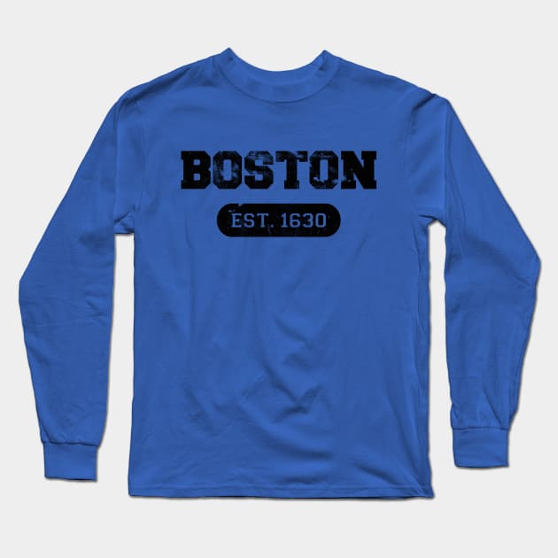 Boston Long Sleeve T-Shirt by martian